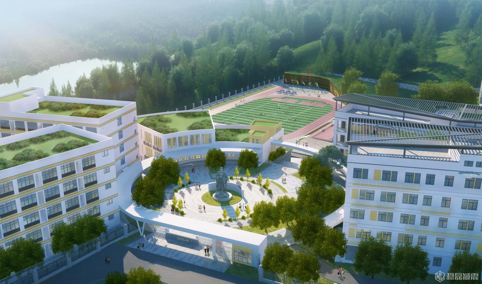澜沧江拖巴水电站白济汛集镇教学点-白济汛中心完小建设项目
